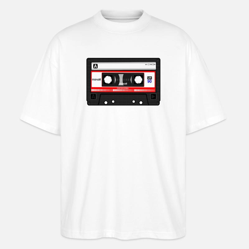 Retro - Stanley/Stella Oversized Unisex Bio T-Shirt Blaster 2.0 - Weiß