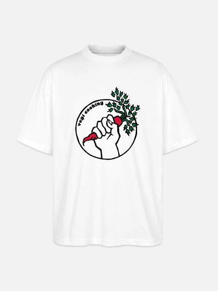 Vegan - Stanley/Stella Oversized Unisex Bio T-Shirt Blaster 2.0 - Weiß