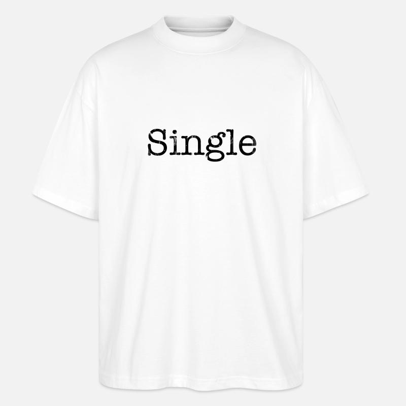 Single - Stanley/Stella Oversized Unisex Bio T-Shirt Blaster 2.0 - Weiß