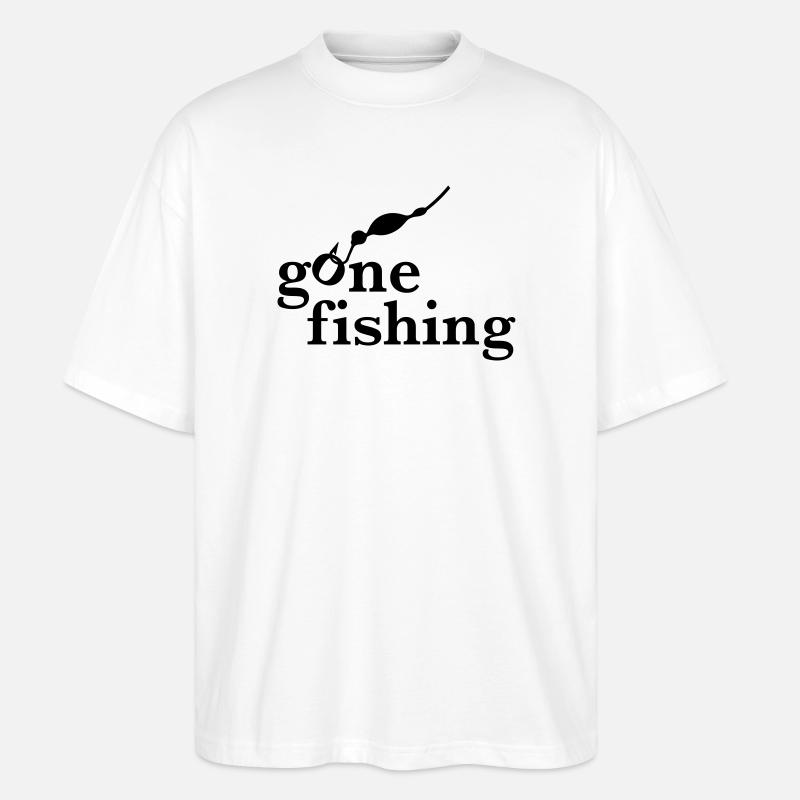 angling - Stanley/Stella Oversized Unisex Organic T-shirt Blaster 2.0 - white