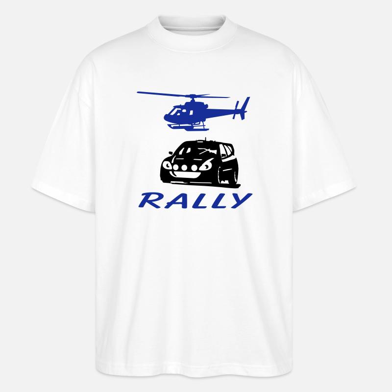 Rally - Stanley/Stella Oversized Unisex Bio T-Shirt Blaster 2.0 - Weiß