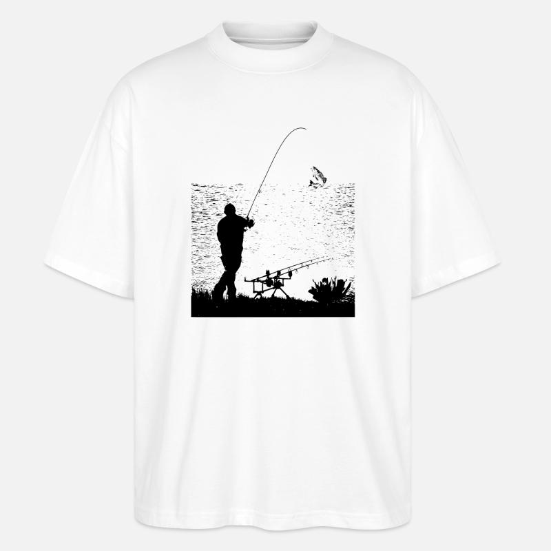 fisher - T-shirt bio Blaster 2.0 coupe oversize Stanley/Stella Unisexe - blanc