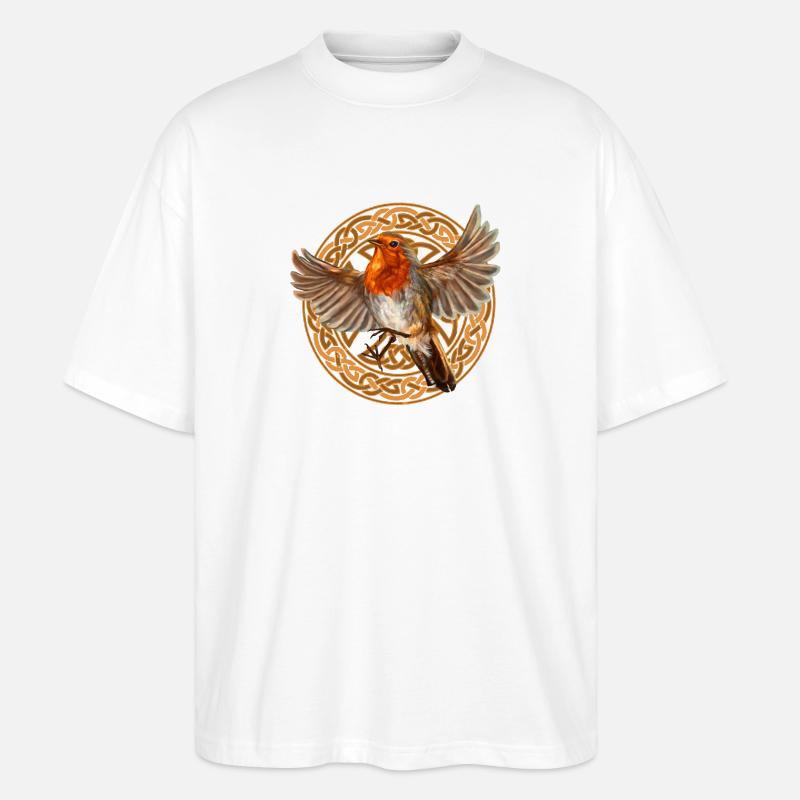 Robin Vogel - Stanley/Stella Oversized Unisex Bio T-Shirt Blaster 2.0 - Weiß