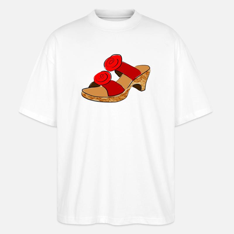 santal - T-shirt bio Blaster 2.0 coupe oversize Stanley/Stella Unisexe - blanc