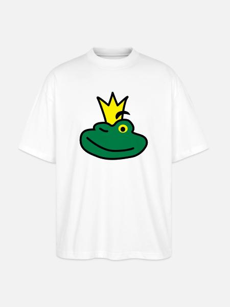 Le Prince - T-shirt bio Blaster 2.0 coupe oversize Stanley/Stella Unisexe - blanc