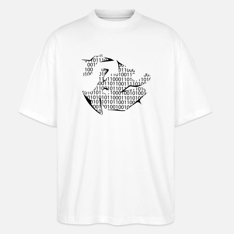 Programmierer - Stanley/Stella Oversized Unisex Bio T-Shirt Blaster 2.0 - Weiß