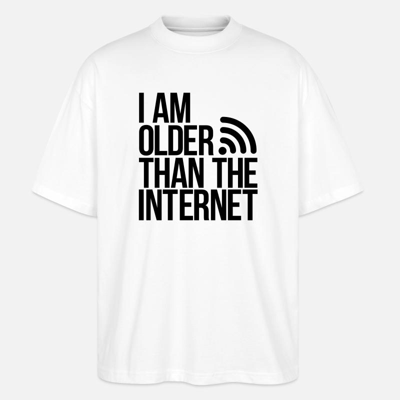 internet - T-shirt bio Blaster 2.0 coupe oversize Stanley/Stella Unisexe - blanc