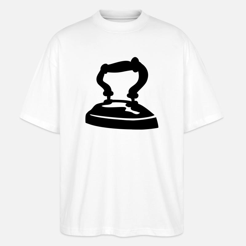 schneider handwerker buegeleisen - Stanley/Stella Oversized Unisex Bio T-Shirt Blaster 2.0 - Weiß
