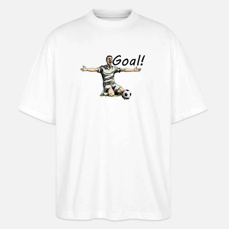 Goal - Stanley/Stella Oversized Unisex Bio T-Shirt Blaster 2.0 - Weiß