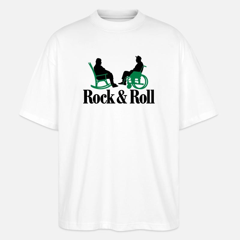Rock n Roll 2clr New - T-shirt bio Blaster 2.0 coupe oversize Stanley/Stella Unisexe - blanc