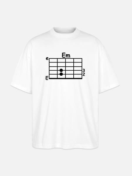 chord - Stanley/Stella Oversized Unisex Organic T-shirt Blaster 2.0 - white