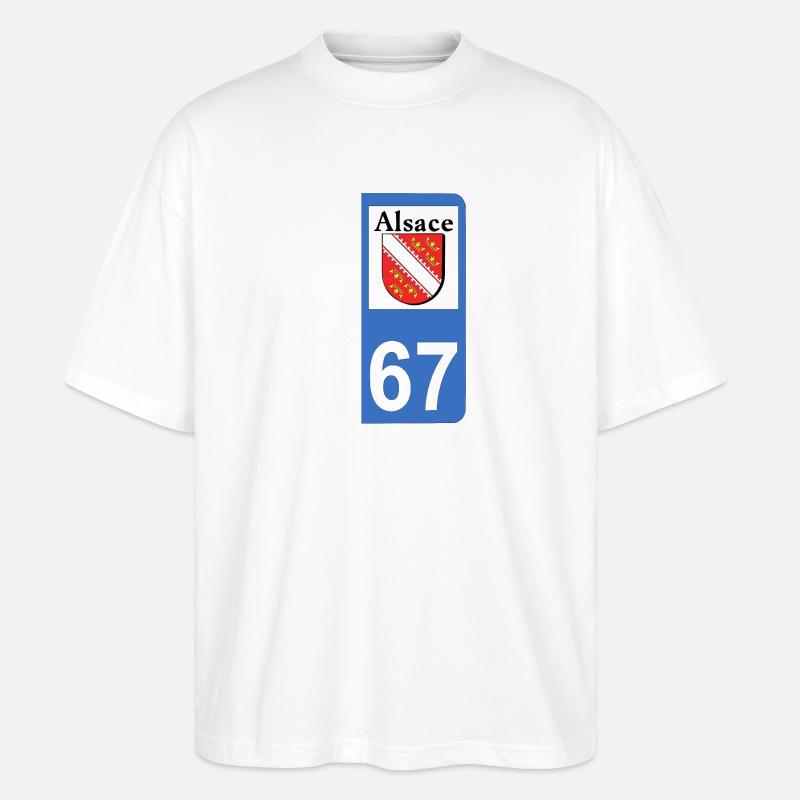 Elsass - Stanley/Stella Oversized Unisex Bio T-Shirt Blaster 2.0 - Weiß