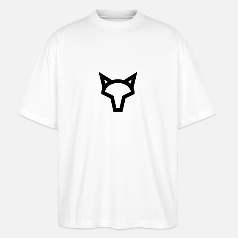 Logo Fox - T-shirt bio Blaster 2.0 coupe oversize Stanley/Stella Unisexe - blanc