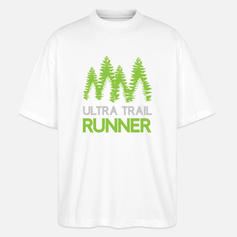 Ultra Trail Runner - T-shirt bio Blaster 2.0 coupe oversize Stanley/Stella Unisexe - blanc