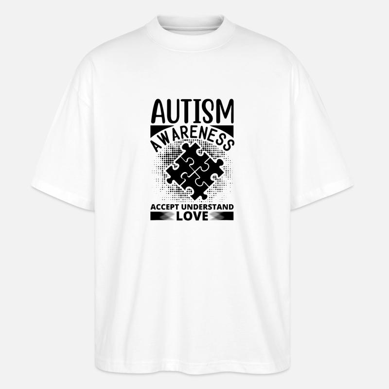 Vibrant pattern on elegant fabric - Stanley/Stella Oversized Unisex Organic T-shirt Blaster 2.0 - white
