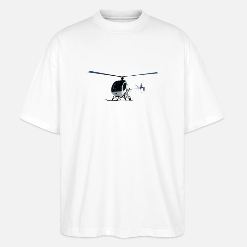Schweizer 300 - Stanley/Stella Oversized Unisex Bio T-Shirt Blaster 2.0 - Weiß