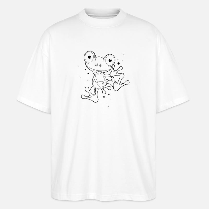 Frosch - T-shirt bio Blaster 2.0 coupe oversize Stanley/Stella Unisexe - blanc
