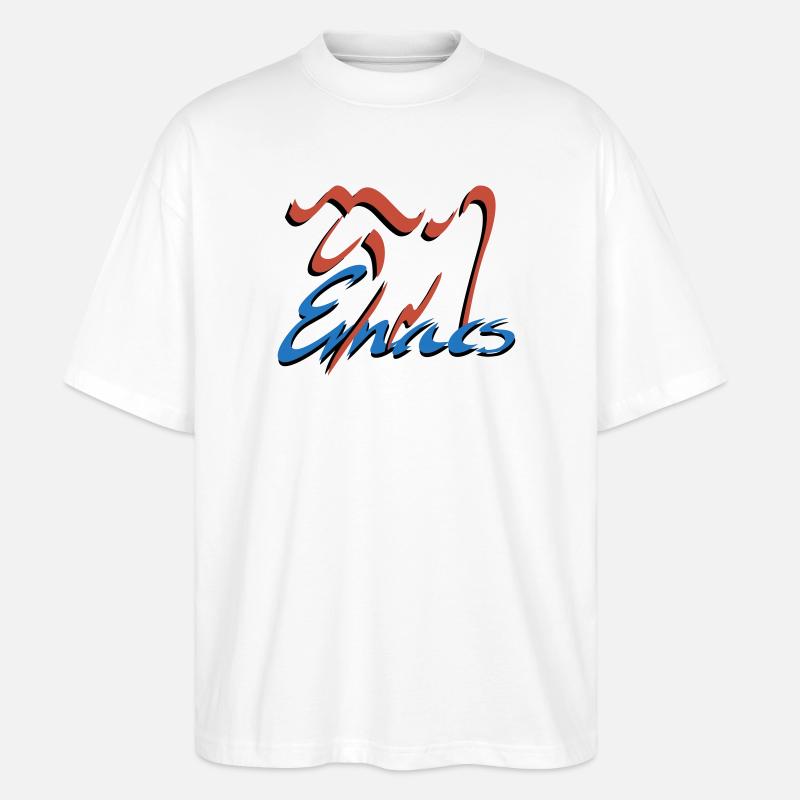 Emacs Programmierung Linux - Stanley/Stella Oversized Unisex Bio T-Shirt Blaster 2.0 - Weiß