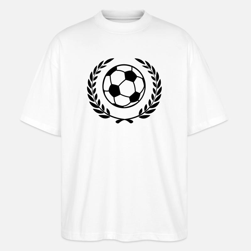 Sieger Fußball - Stanley/Stella Oversized Unisex Bio T-Shirt Blaster 2.0 - Weiß