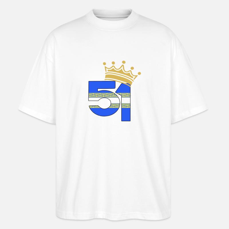 51 - Stanley/Stella Oversized Unisex Bio T-Shirt Blaster 2.0 - Weiß