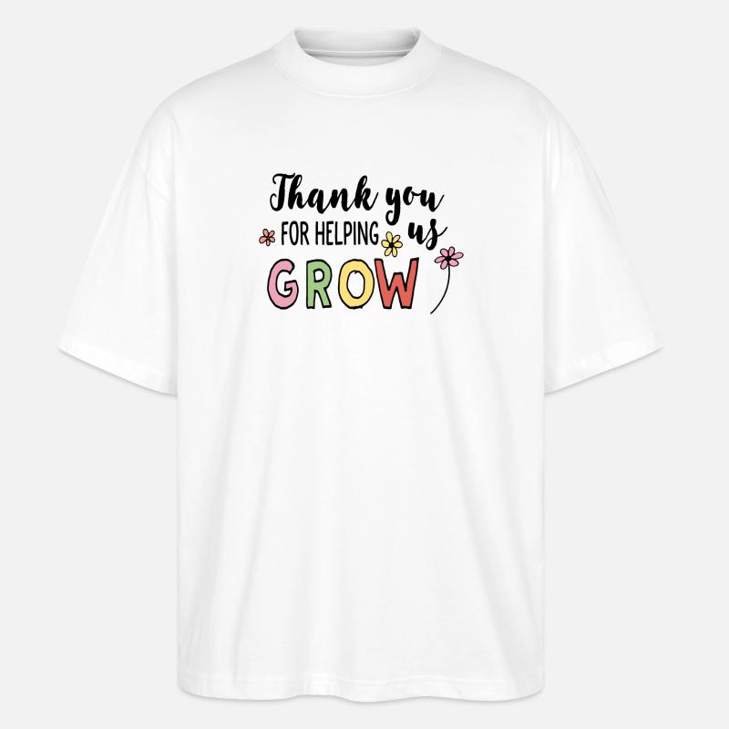 Erzieherin Kinder - Stanley/Stella Oversized Unisex Bio T-Shirt Blaster 2.0 - Weiß