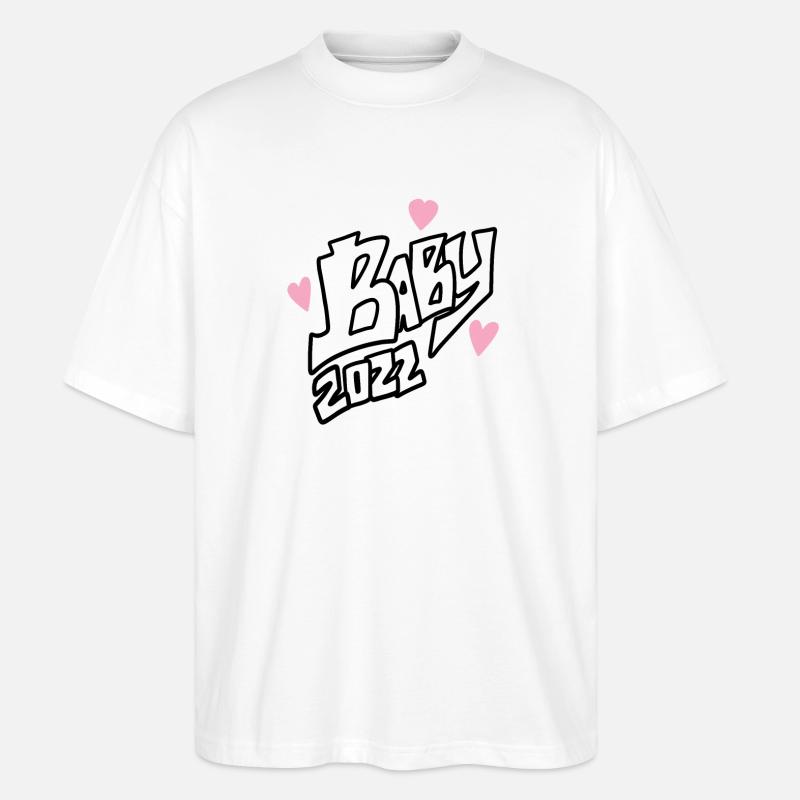 Bébé - T-shirt bio Blaster 2.0 coupe oversize Stanley/Stella Unisexe - blanc