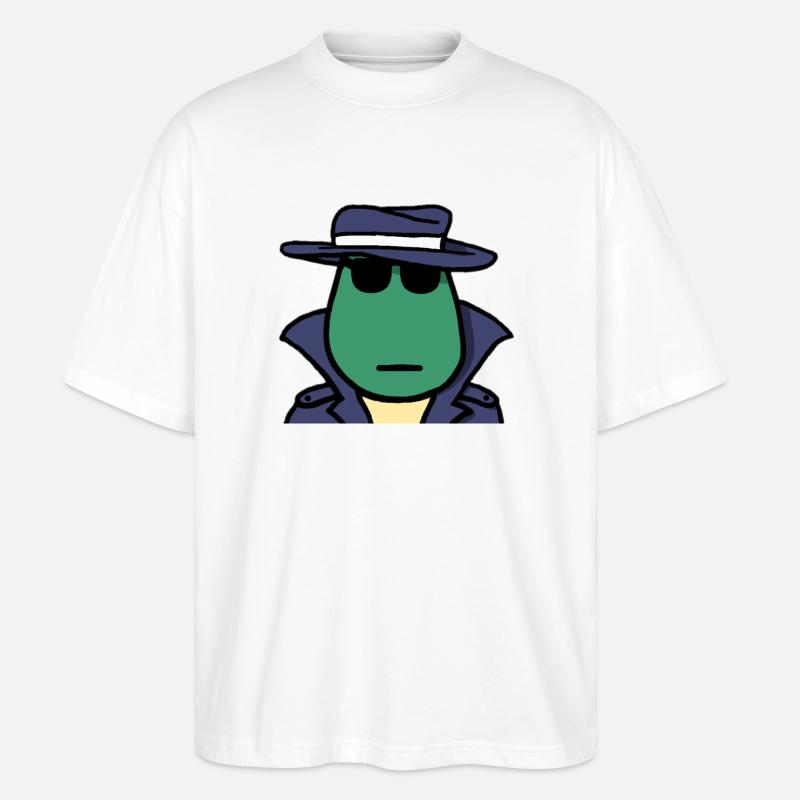 Dolly Espion - T-shirt bio Blaster 2.0 coupe oversize Stanley/Stella Unisexe - blanc
