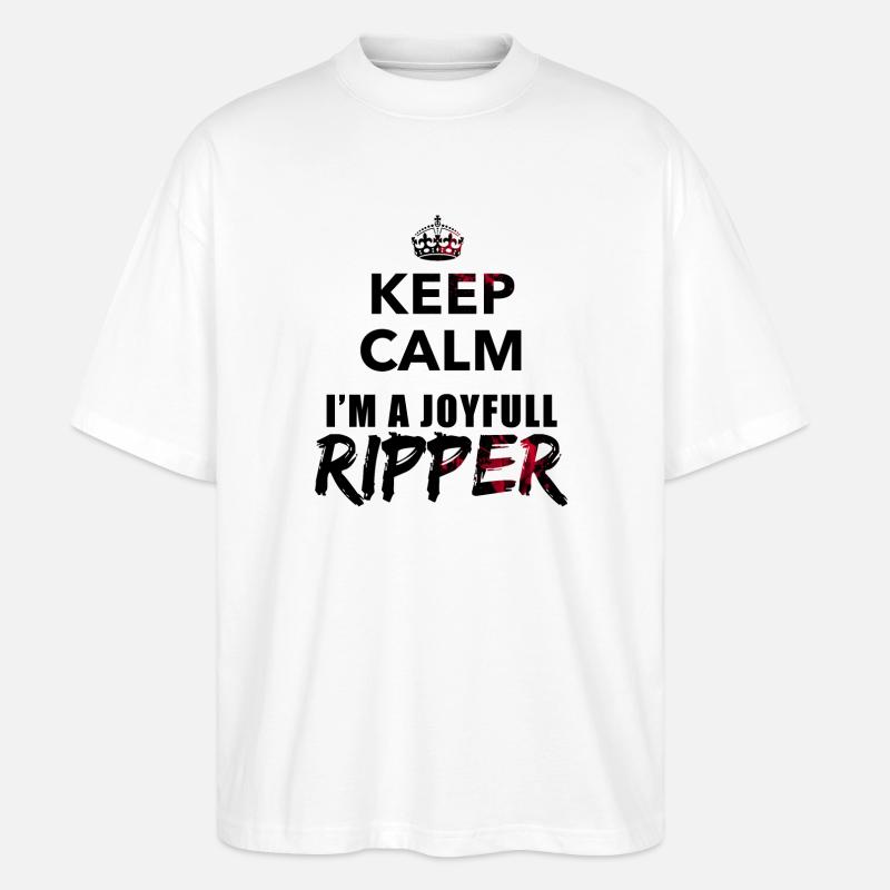 Ripper2 - Stanley/Stella Oversized Unisex Bio T-Shirt Blaster 2.0 - Weiß