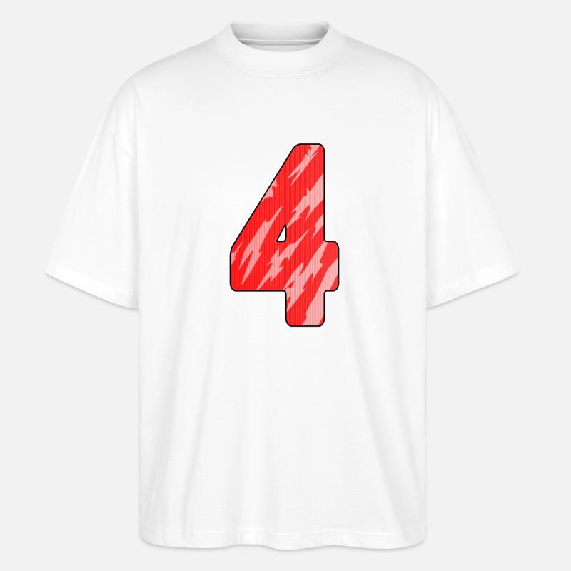 4 - Stanley/Stella Oversized Unisex Organic T-shirt Blaster 2.0 - white