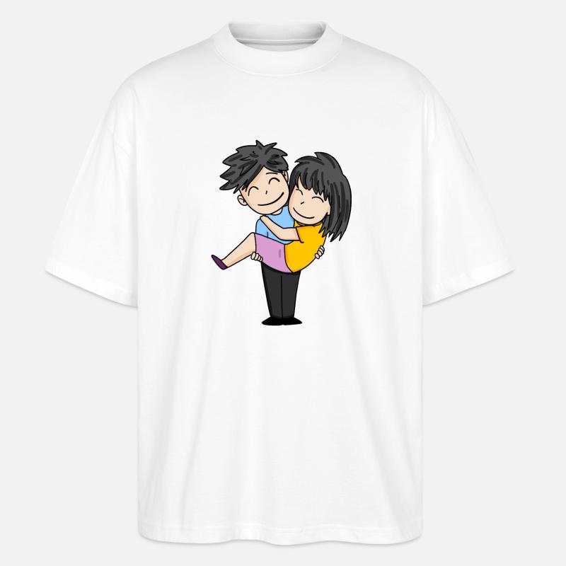 Couples - T-shirt bio Blaster 2.0 coupe oversize Stanley/Stella Unisexe - blanc