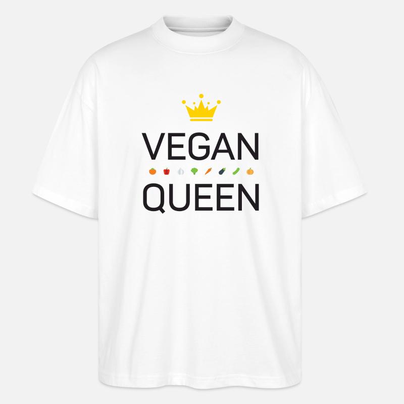 Vegan - Stanley/Stella Oversized Unisex Bio T-Shirt Blaster 2.0 - Weiß
