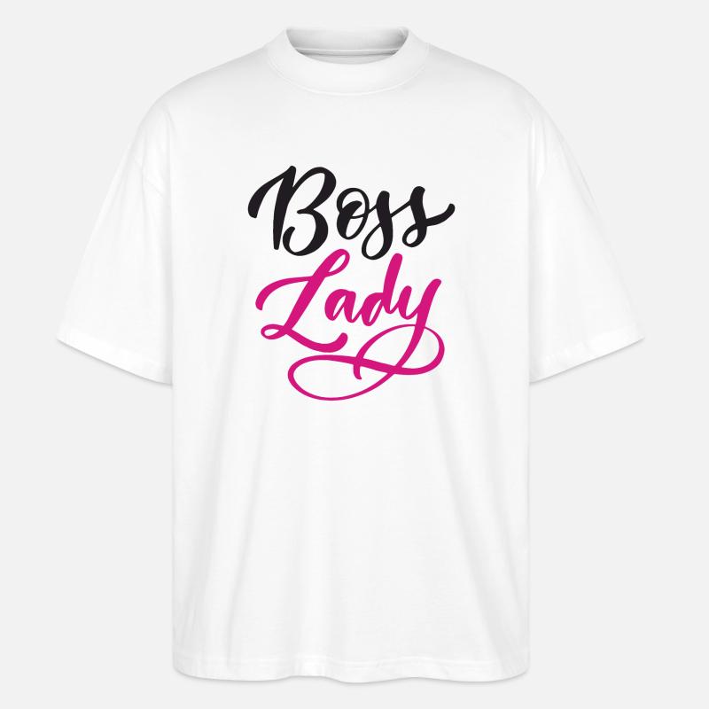 Dame - Stanley/Stella Oversized Unisex Bio T-Shirt Blaster 2.0 - Weiß