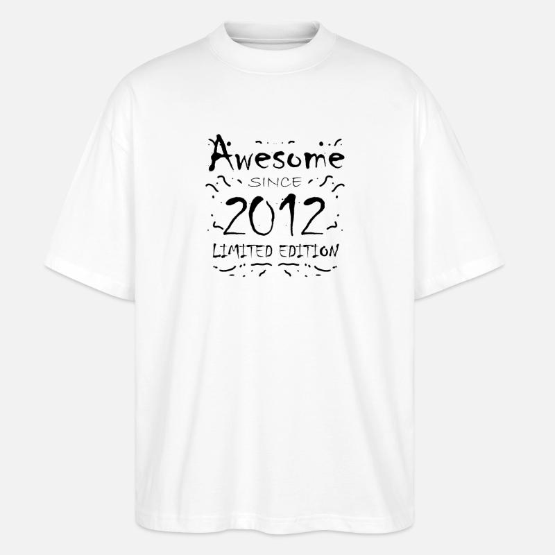 2012 - T-shirt bio Blaster 2.0 coupe oversize Stanley/Stella Unisexe - blanc