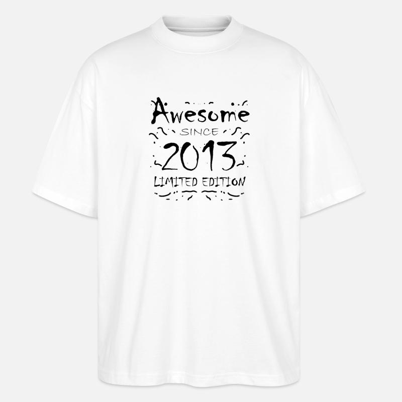 2013 - Stanley/Stella Oversized Unisex Organic T-shirt Blaster 2.0 - white