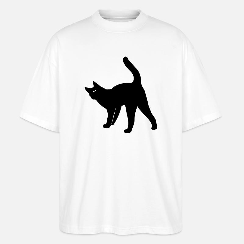Chat chat - T-shirt bio Blaster 2.0 coupe oversize Stanley/Stella Unisexe - blanc