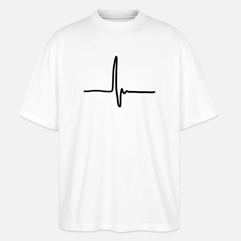 Herschlag - Stanley/Stella Oversized Unisex Bio T-Shirt Blaster 2.0 - Weiß