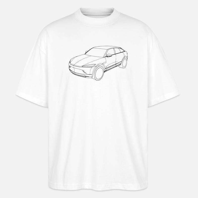 Mullen 5 - T-shirt bio Blaster 2.0 coupe oversize Stanley/Stella Unisexe - blanc
