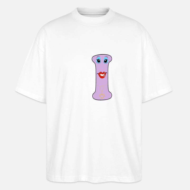i - Stanley/Stella Oversized Unisex Bio T-Shirt Blaster 2.0 - Weiß