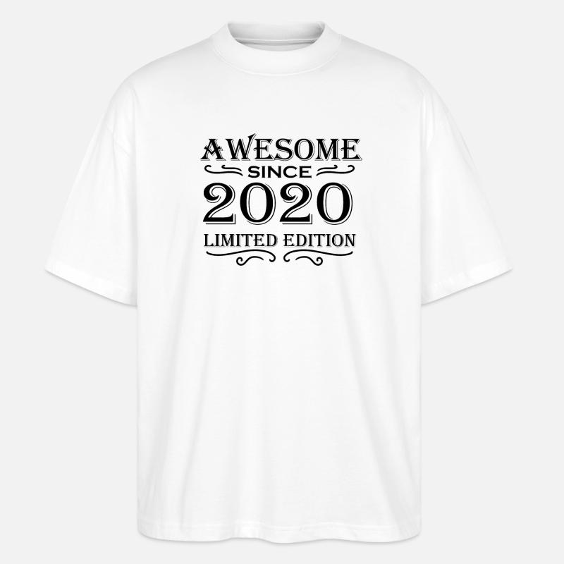 2020 - T-shirt bio Blaster 2.0 coupe oversize Stanley/Stella Unisexe - blanc
