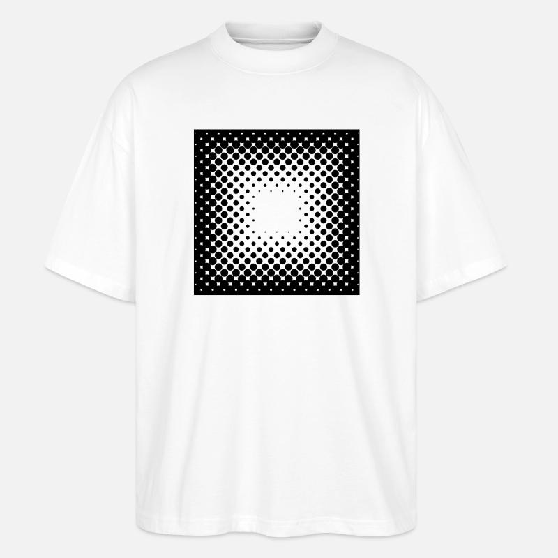 Infinity Black - Stanley/Stella Oversized Unisex Bio T-Shirt Blaster 2.0 - Weiß