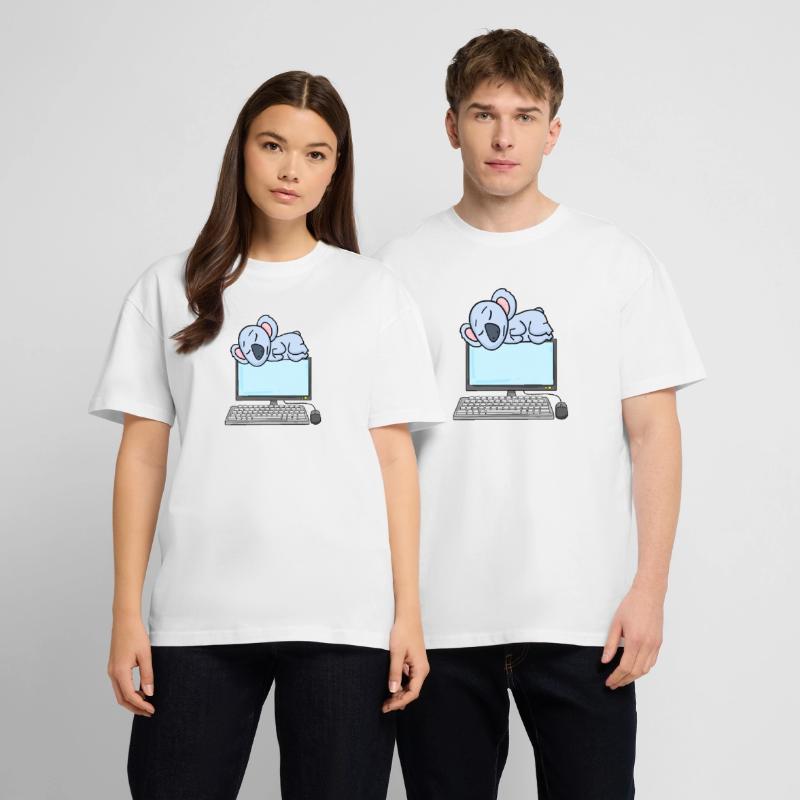 Koala Computer Nerd Programmeur Cadeau T-shirt bio Blaster 2.0 coupe oversize Stanley/Stella Unisexe