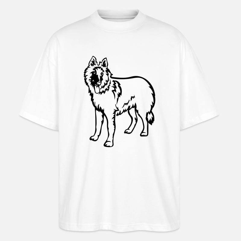 Tervueren - Stanley/Stella Oversized Unisex Bio T-Shirt Blaster 2.0 - Weiß