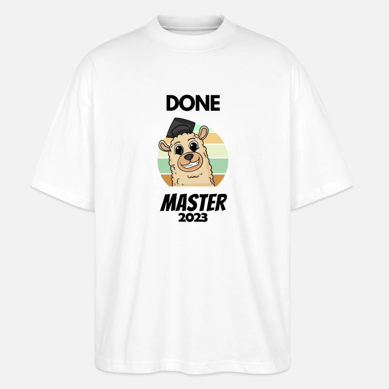 Master 2023 - T-shirt bio Blaster 2.0 coupe oversize Stanley/Stella Unisexe - blanc