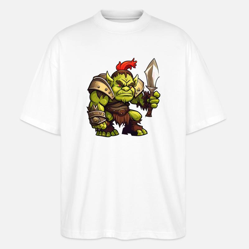 Orc - Stanley/Stella Oversized Unisex Bio T-Shirt Blaster 2.0 - Weiß