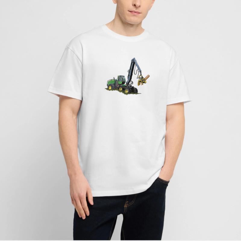 Moissonneuse-batteuse, Moissonneuse-batteuse T-shirt bio Blaster 2.0 coupe oversize Stanley/Stella Unisexe