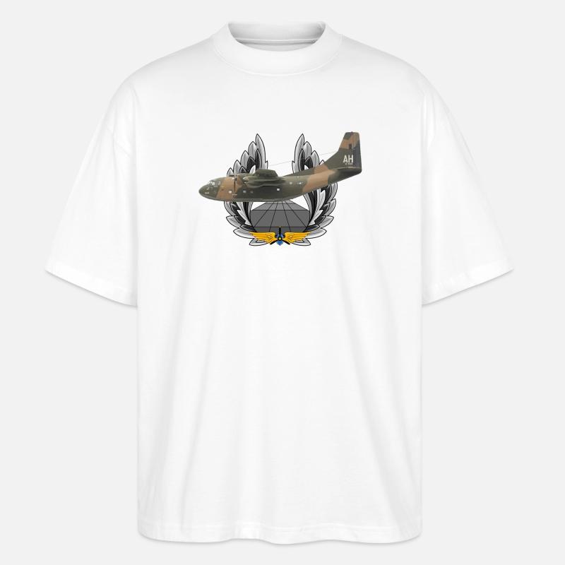 C-123 Provider - Stanley/Stella Oversized Unisex Bio T-Shirt Blaster 2.0 - Weiß
