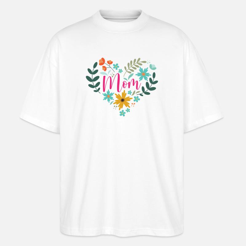 Meilleure maman de tous les temps - T-shirt bio Blaster 2.0 coupe oversize Stanley/Stella Unisexe - blanc