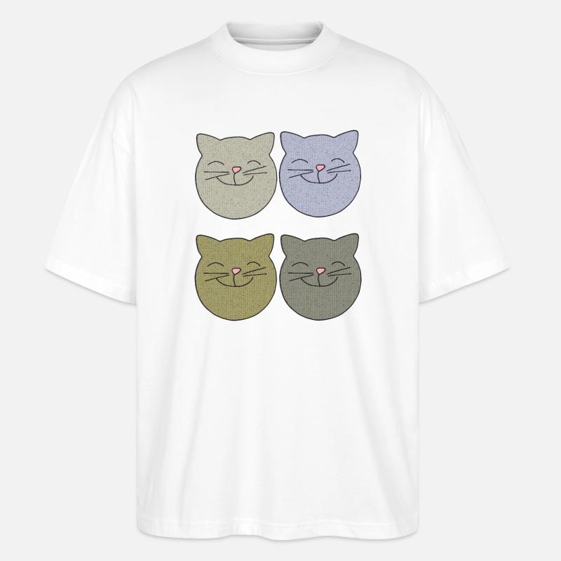 Pack Chats 4 - T-shirt bio Blaster 2.0 coupe oversize Stanley/Stella Unisexe - blanc