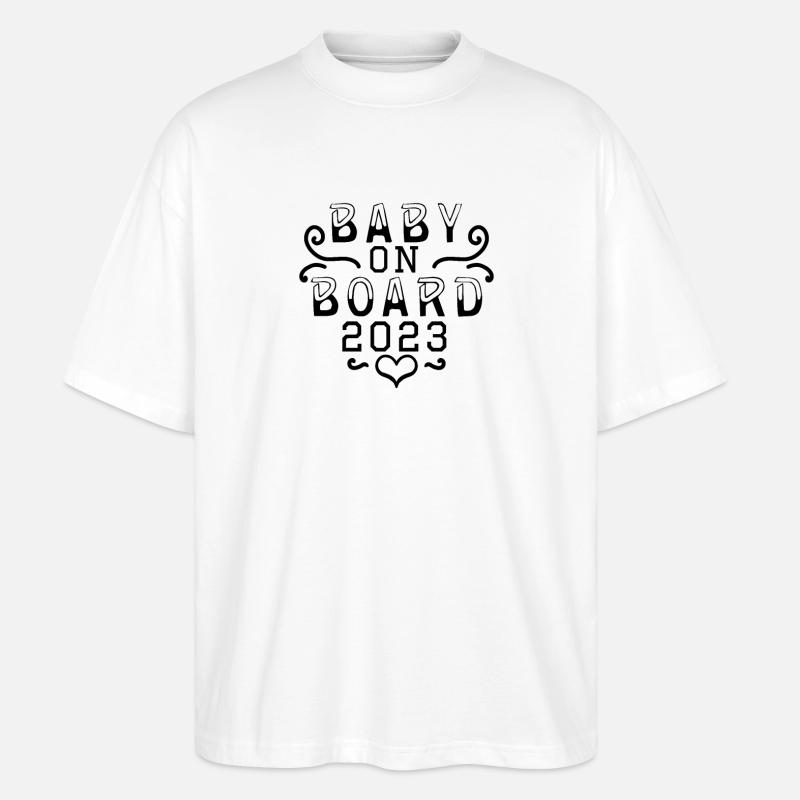 Enceinte 2023 - T-shirt bio Blaster 2.0 coupe oversize Stanley/Stella Unisexe - blanc