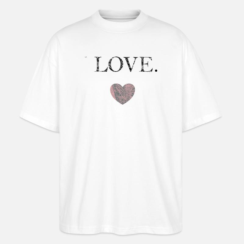 FOR HER - Stanley/Stella Oversized Unisex Organic T-shirt Blaster 2.0 - white